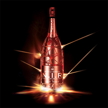 Moët N.I.R Nectar Imperial Rose Dry Champagne